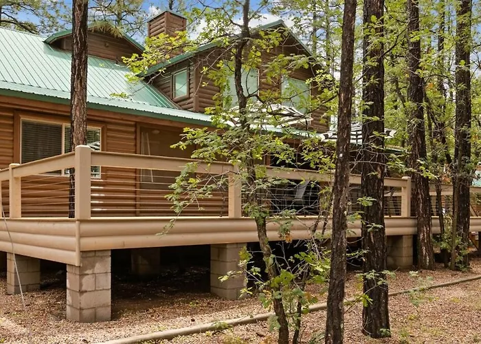 Summer Special-pinetop Cabin-great 4 Family *