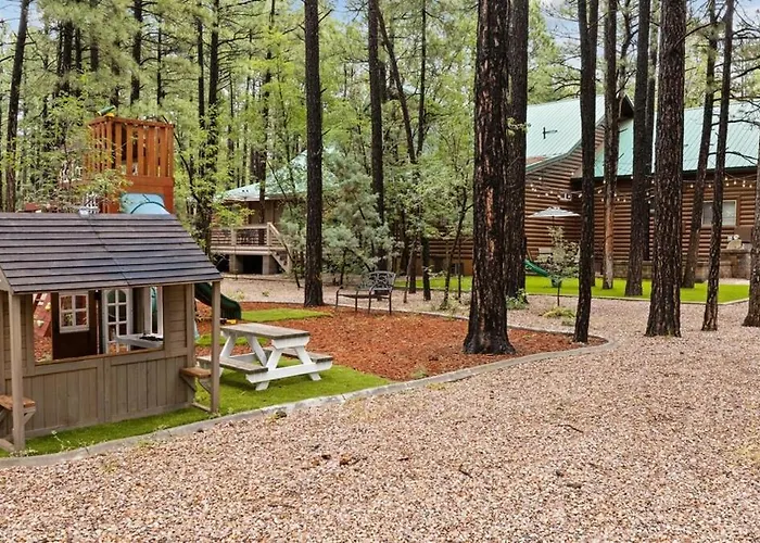 Summer Special-pinetop Cabin-great 4 Family Holiday home Pinetop-Lakeside